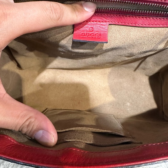 Gucci GG Logo Supreme Large Padlock Shoulder Bag - Picture 8 of 9